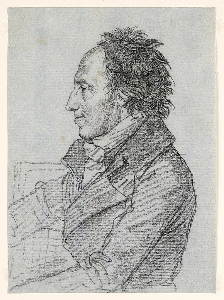 Jean - Baptiste Wicar, Ritratto di un uomo, Cooper Hewitt, Smithsonian Design Museum, New York 1
